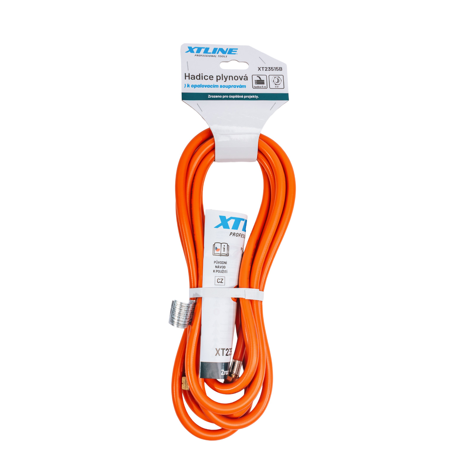 XTLINE hadice plynová PB 1,5 m k opalovacím soupravám 3/8"-3/8" XT23514B