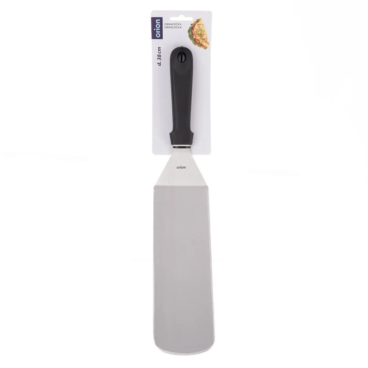 Orion obracečka 37,5 cm 140360, nerez + plastové madlo PP