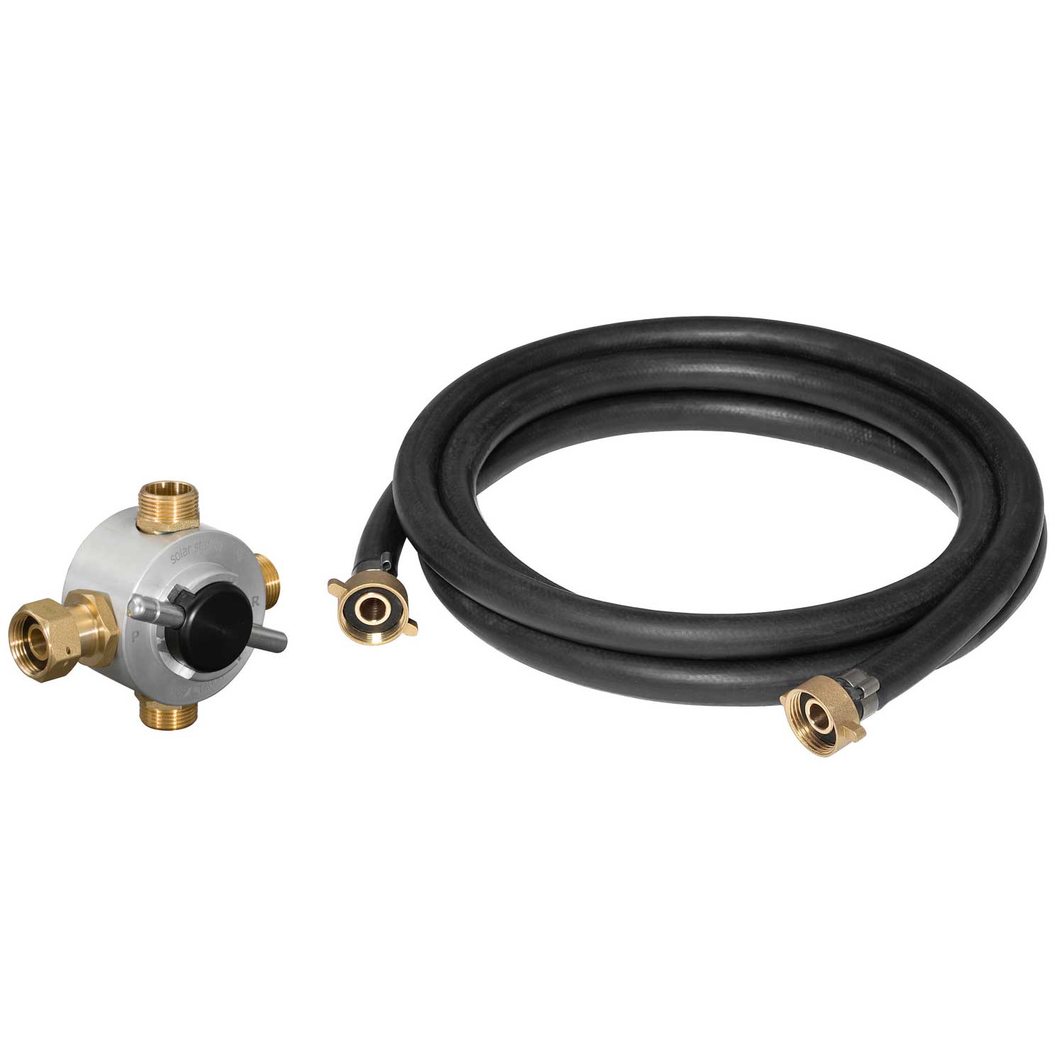 Rems 115326 Vratný ventil směru proudění + EPDM-hadice s tkan. 1/2'' T100 pro Solar-Push