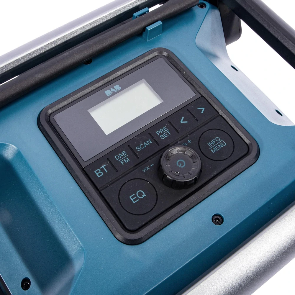 XTLINE Aku rádio 18V XT102799, FM/DAB, Bluetooth 5.3, USB, stavební, dílenské, 80W