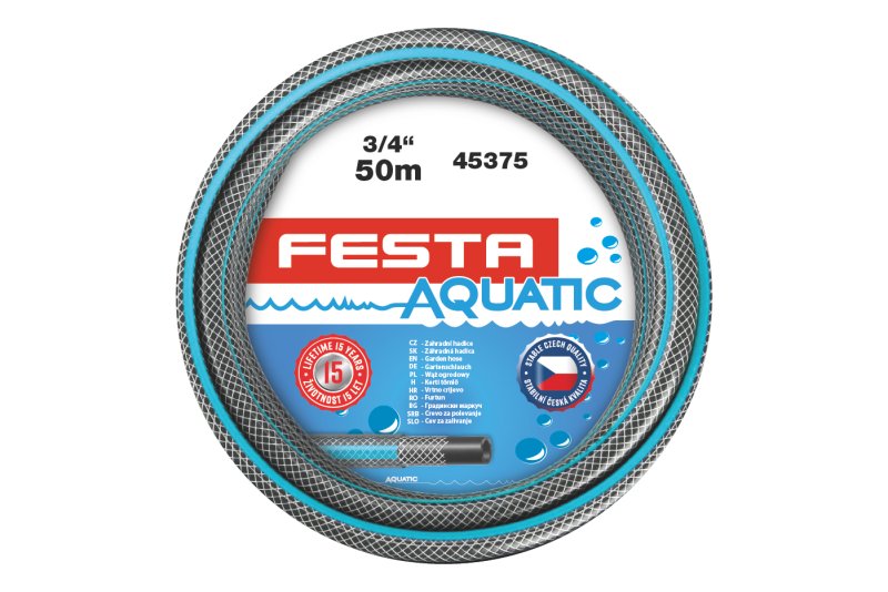 Hadice zahradní Festa AQUATIC 3/4" 50m, 45375