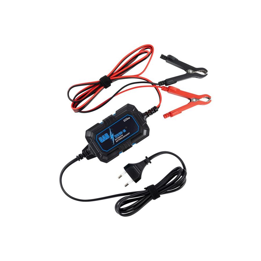 Güde Automatická nabíječka baterií GAB 12V/6V-1A, 85144 invertorová do 30 Ah, vhodná pro motocykly
