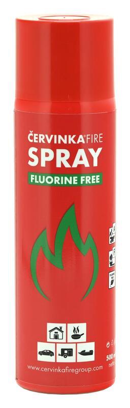 Hasicí sprej bezfluorový 500 ml F500Če, Červinka FIRE 91528