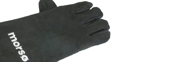 Ochranná rukavice ze silné kůže, černá Morso 62900700