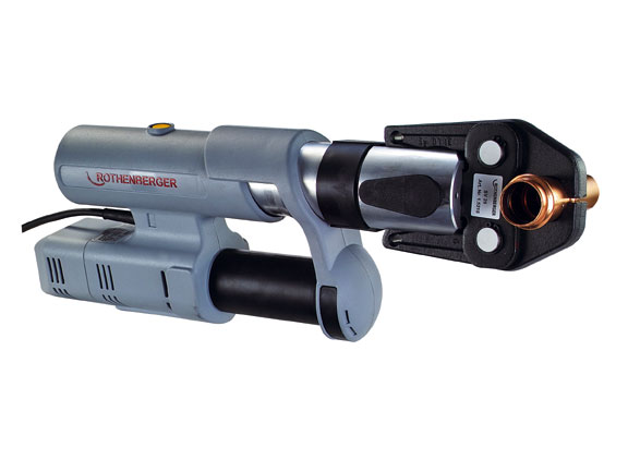 Lisovací kleště Romax AC ECO 230V Basic sada bez čelistí, Rothenberger 15705