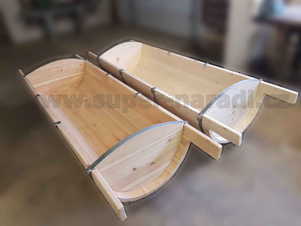 Troky smrkové 200/250 cm na prase, zabíjačku s madly BDO