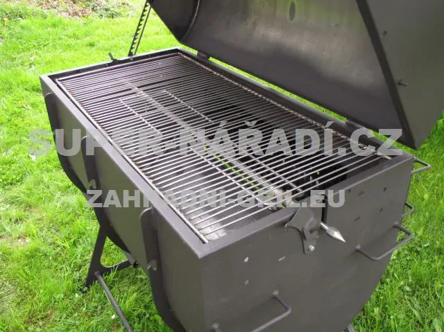 GRIL na sele, prase G55 1200 PORK PLUS s roštem Gfire