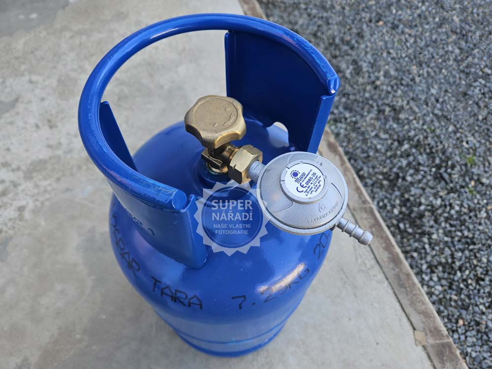 MEVA Regulátor tlaku 30 mbar, 1,5 Kg/h, s hrotem NP01008