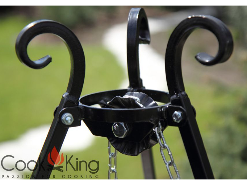 Cook King Řetěz a karabina pro rošt, délka 300 cm 1112245