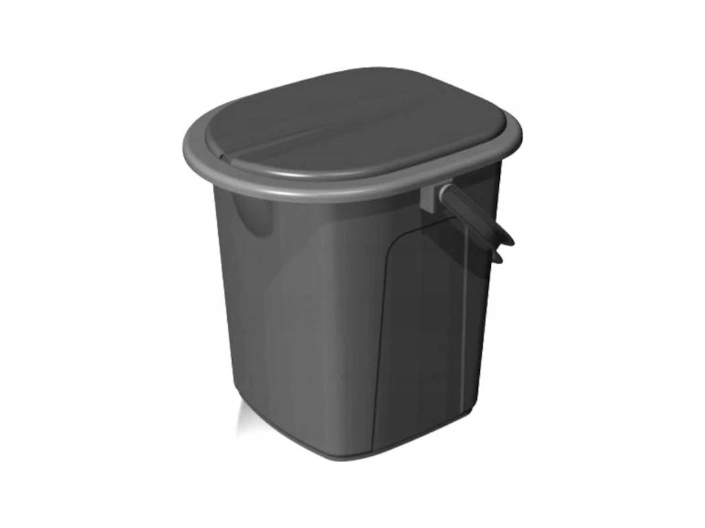 WC kbelík 22l, plastový s poklopem BRANQ P1306