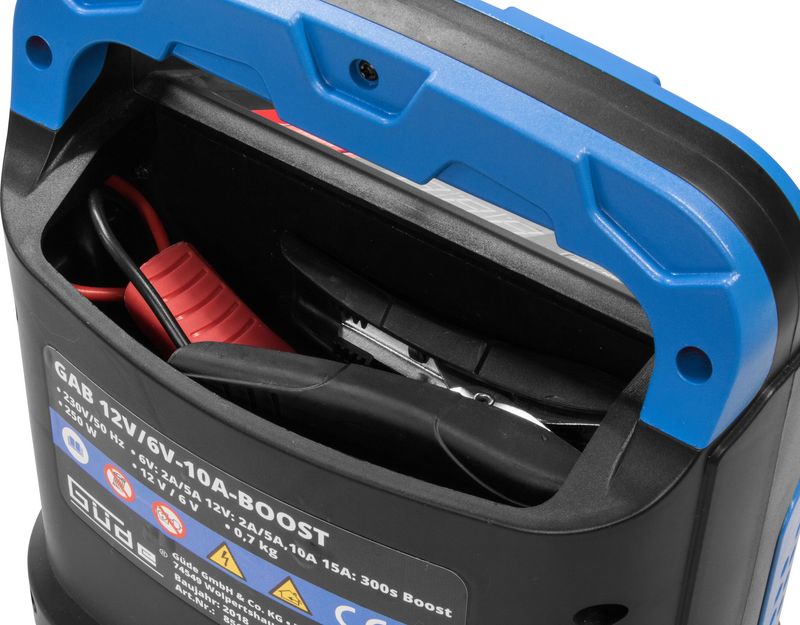 GÜDE Automatická nabíječka baterií GAB 10 A BOOST, 85142