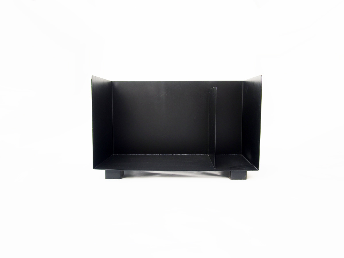 GFIRE Zásobník na dřevo, 2Box 80x40x50cm s přepážkou a nožkami, 3mm