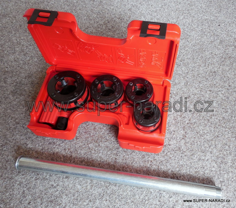 Ruční závitnice BSPT R 1/2", 3/4", 1", 1.1/4" Super CUT, ROTHENBERGER