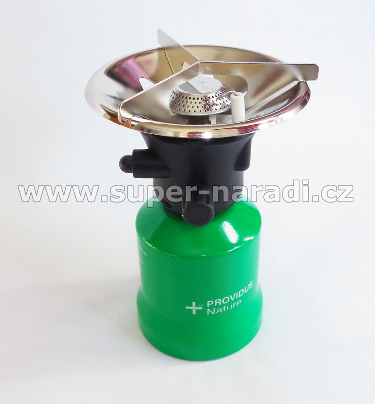 Turistický vařič FG400M Piezo Metal, prům.14 cm, na 190g kartuše, PROVIDUS