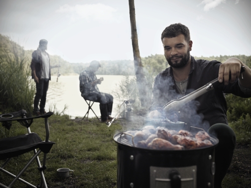 Weber Udírna Smokey Mountain Cooker 47 cm, černá, 721004