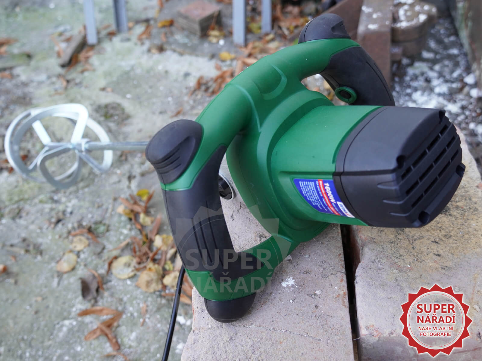 Dedra Stavební míchadlo 1600W, 2 rychlostní M14, DED7930