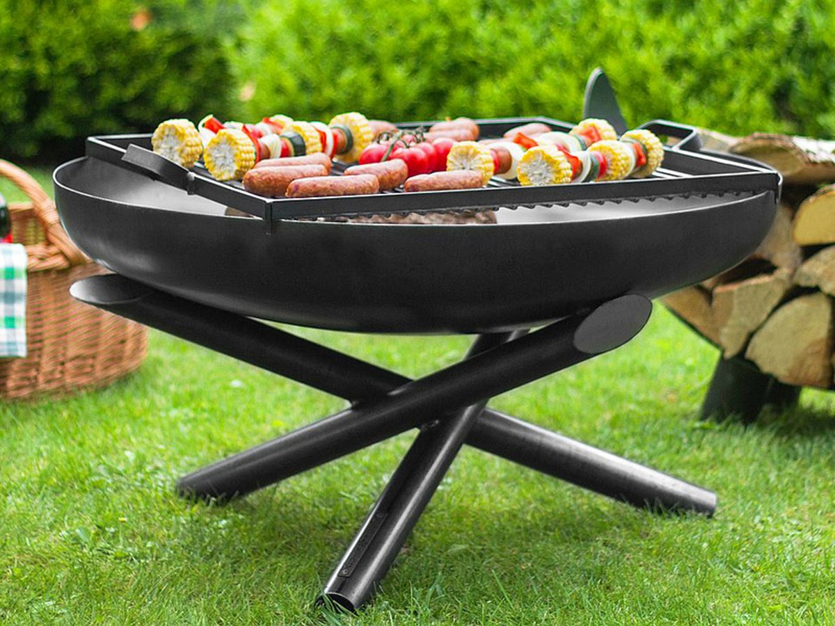 CookKing Ohniště INDIANA 100cm ocelové, 3 trubkové nohy 111349