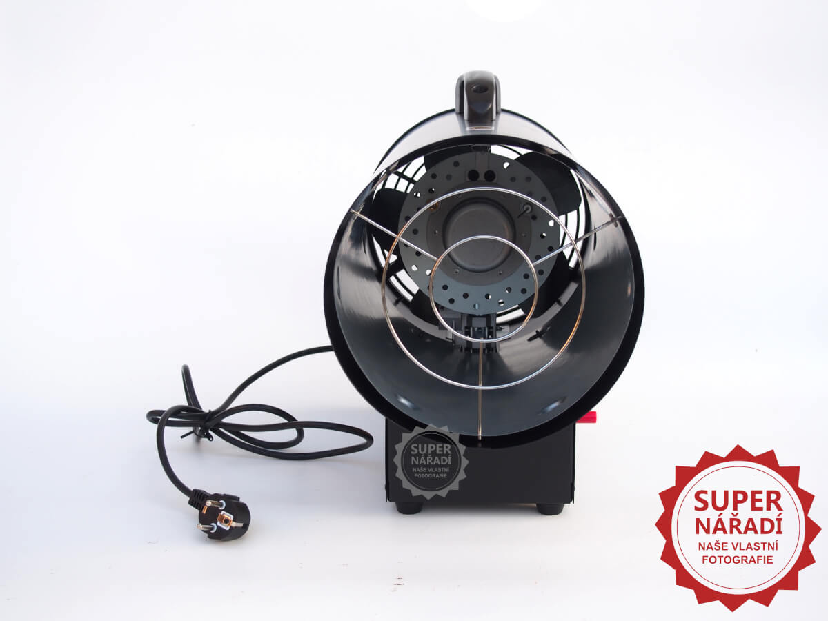 Dedra plynové topidlo 12-30 kW s regulací teploty DED9946 černé
