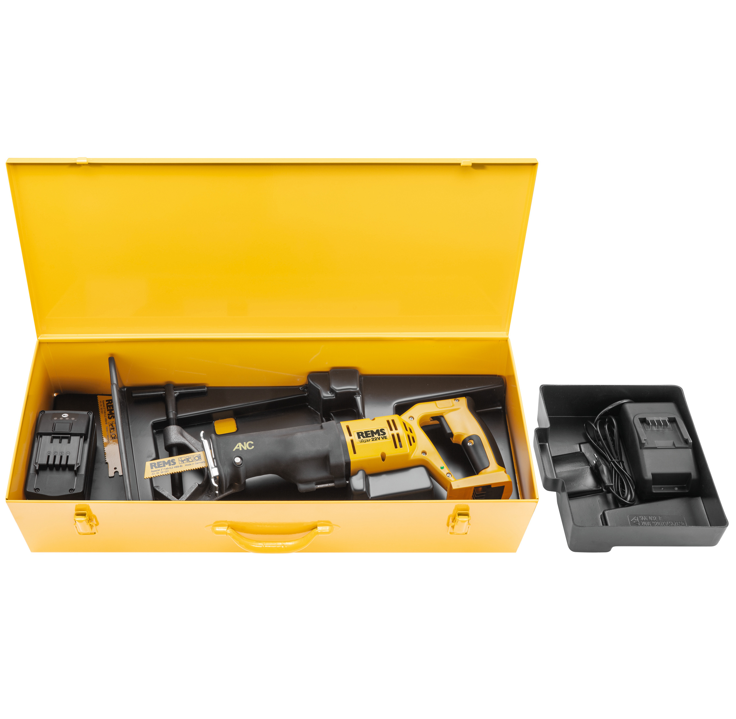 REMS Akku-Tiger 22V VE Aku šavlová pila Li-Ion 21,6V, 9 Ah, 560053