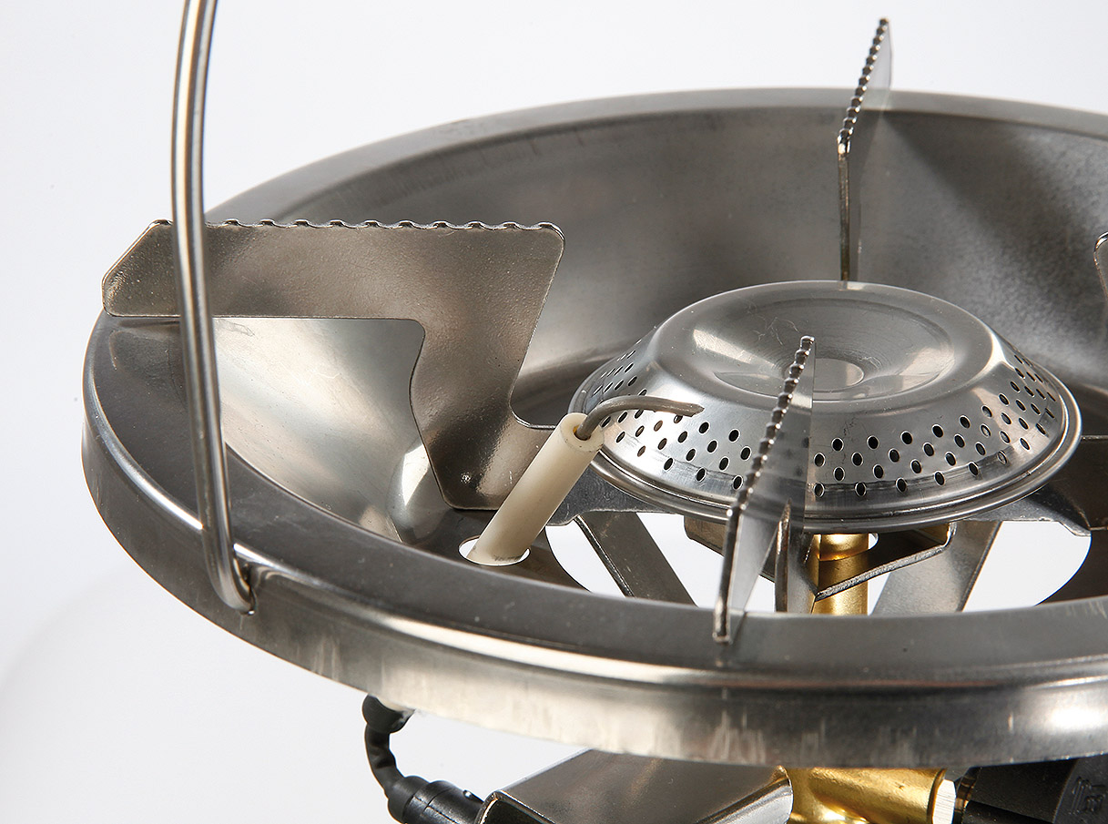 Meva Plynový campingový vařič SOLO Plus Piezo 2154P Inox na 2kg láhev