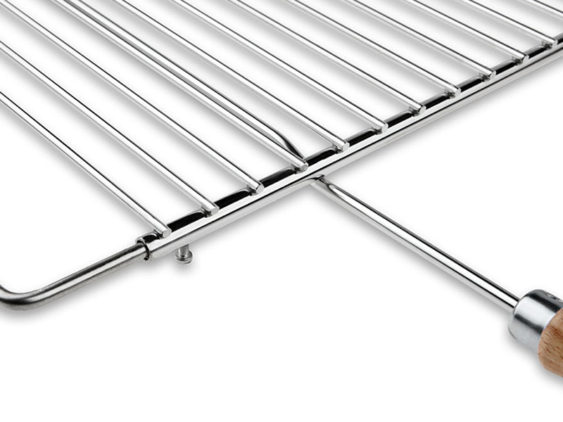 Grilovací rošt stavitelný 50-70 x 37 cm s rukojeťmi DE1211 Deos