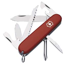 Victorinox Kapesní nůž Hiker 91mm, červený 1.4613, 13 funkcí