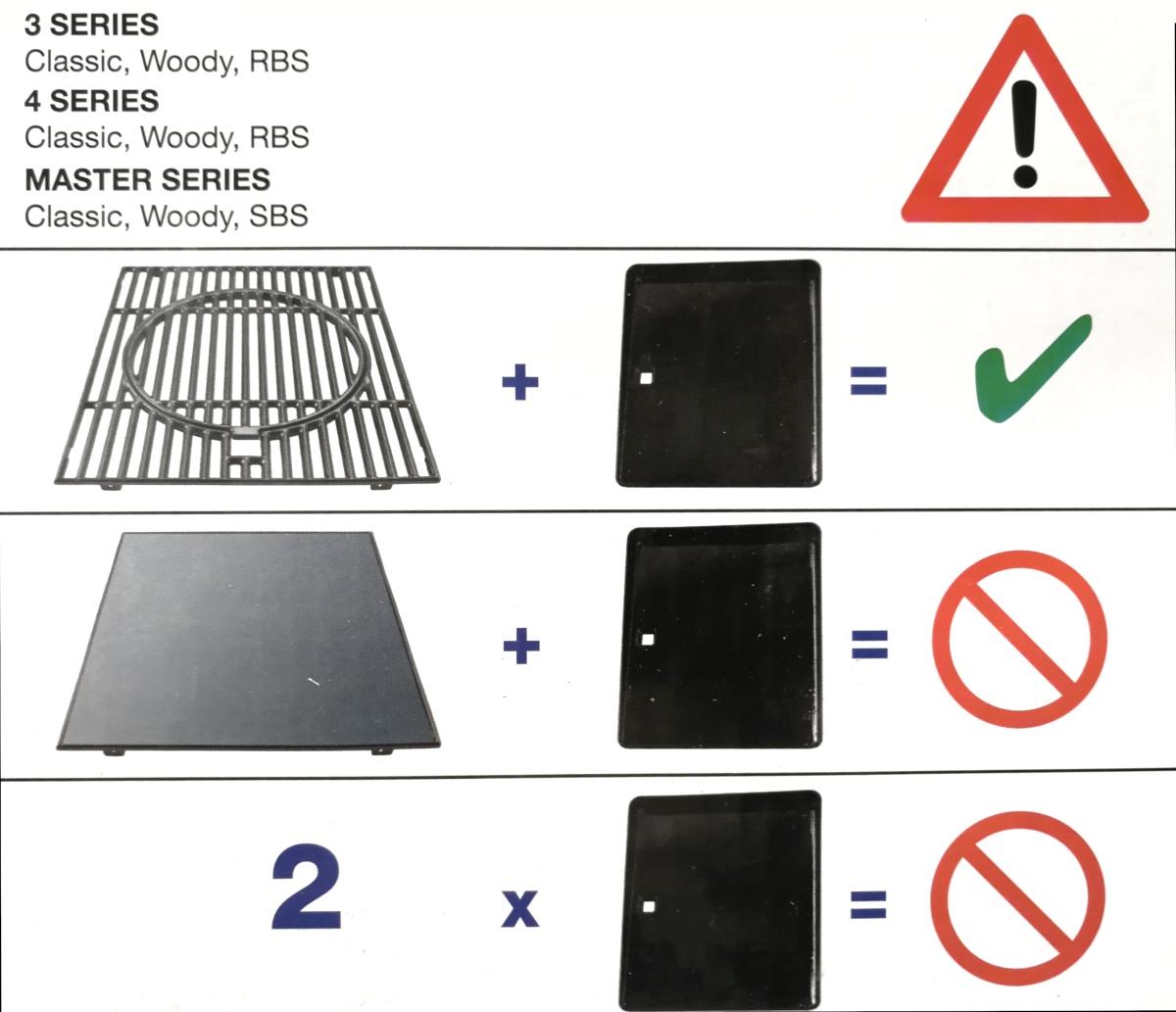 Litinová deska 39x45cm Plancha Master Series BBQs Campingaz 2000031424