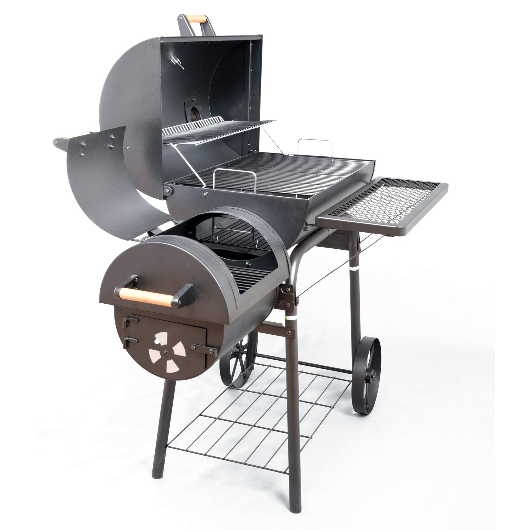 G21 Gril na dřevěné uhlí BBQ big MINI 6390302 lokomotiva