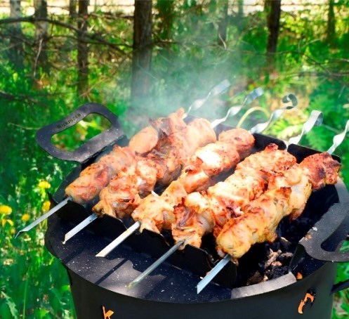 Kukmara Vložka do kotliny 12L Mangal + 5 špízů KK35682 + dno