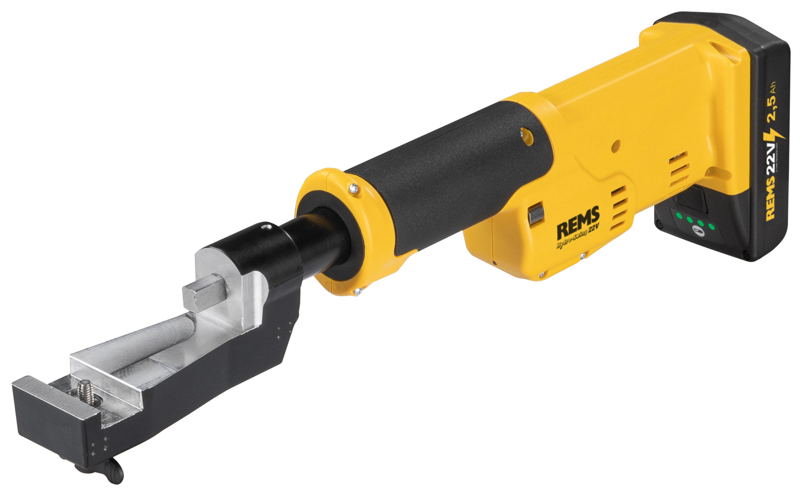 REMS Aku Hydro-Swing 22 V Set 11 ks 10-32 Cu, vrstvené trubky, ohýbačka trubek 153418