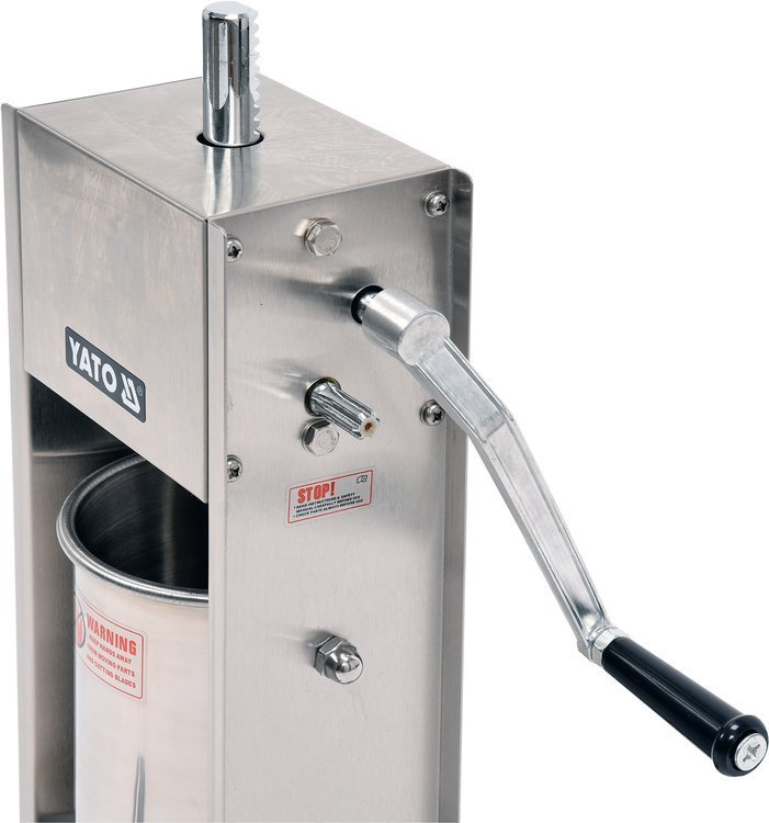 Yato Plnička klobás 15 l, vertikální, Inox YG-03380