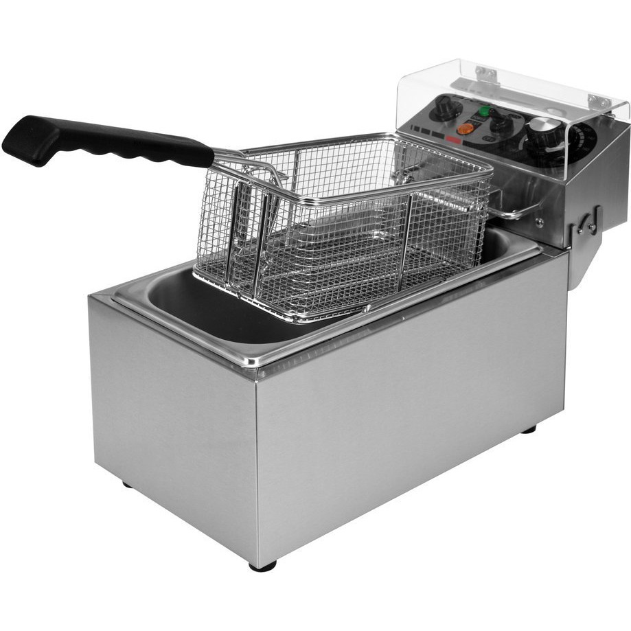 Yato Fritéza 6 l, 2 kW 230V, YG-04608 jednokomorová, nerezová