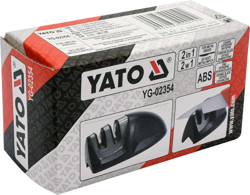 Yato Brousek na nože 2v1, na ocelové nože YG-02354, 9 cm