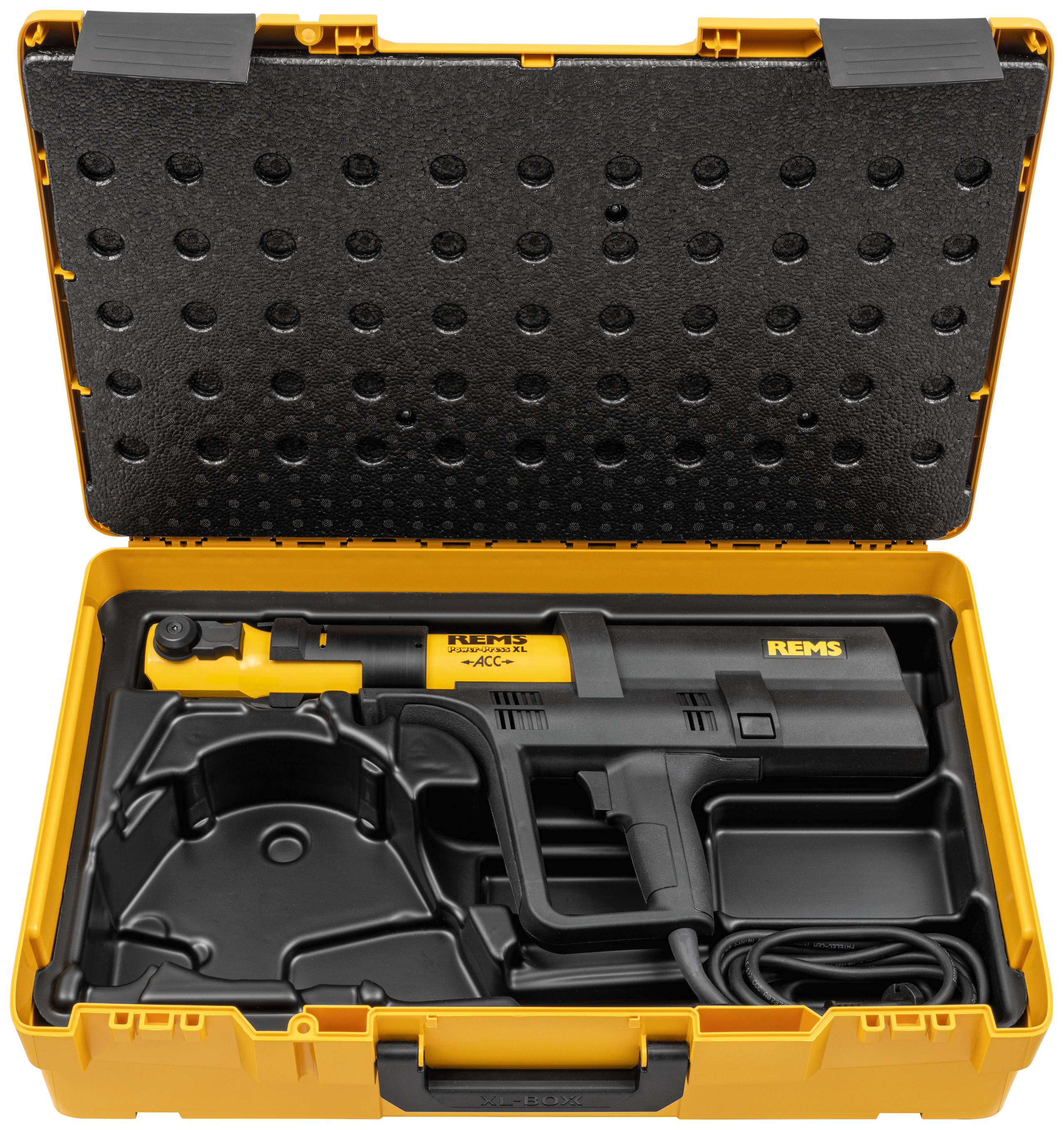 Rems Power-Press XL ACC Basic-Pack Elektrohydraulický radiální lis 32 kN 579012 do 110mm, 230V