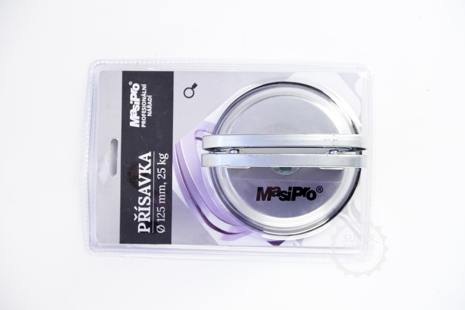 Profi Nosič, Alu přísavka na sklo 125 mm / 25 kg MasiPro 102307 VEN