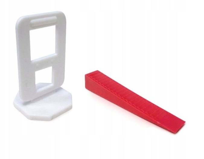 Dedra sada klipy s klínky 50+50 ks pro vyrovnávání obkladů 6-12 mm, DED02P110
