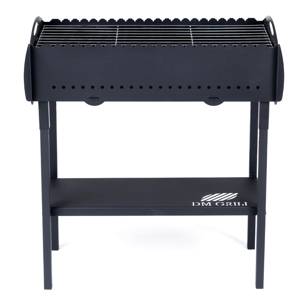 Dm Grill Mangal gril na špízy 73x30 cm, 3 mm Classic GR002 se spodní policí