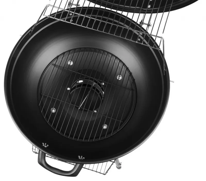 Gril Oliver BBQ StrendPro 54x57x92cm na dřevěné uhlí, kotlový, 50 cm rošt