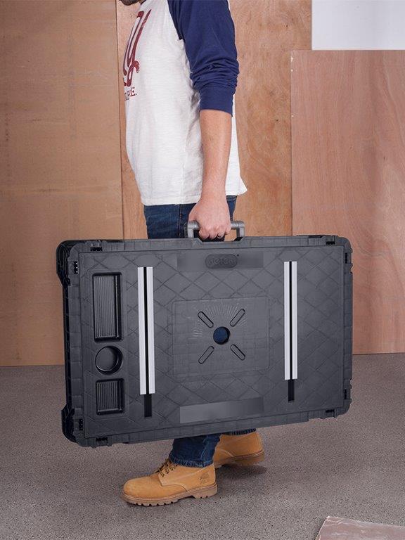 Stůl Keter ROC Jobmade Portable Table dílenský 610501, 239985 skládací pracovní stůl