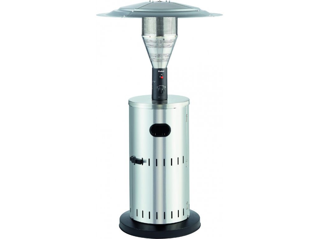 Tepelný plynový zářič Solid 14 kW, Inox se zasouvacím sloupkem Enders 5800