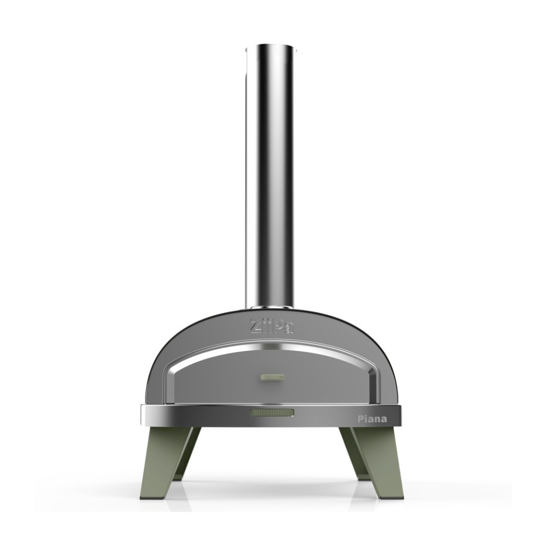Pizza pec Piana 31 cm na dřevěné pelety, zelená Ziipa 22-002