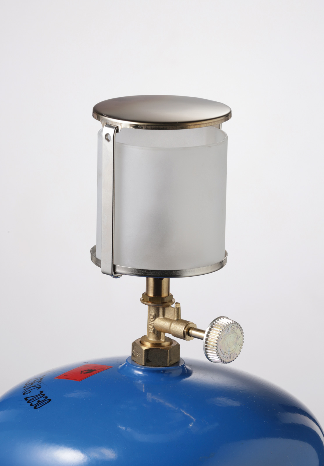 Meva plynová lampa Domina ULP22001 na 2 kg láhve, auerová punčoška + sklo
