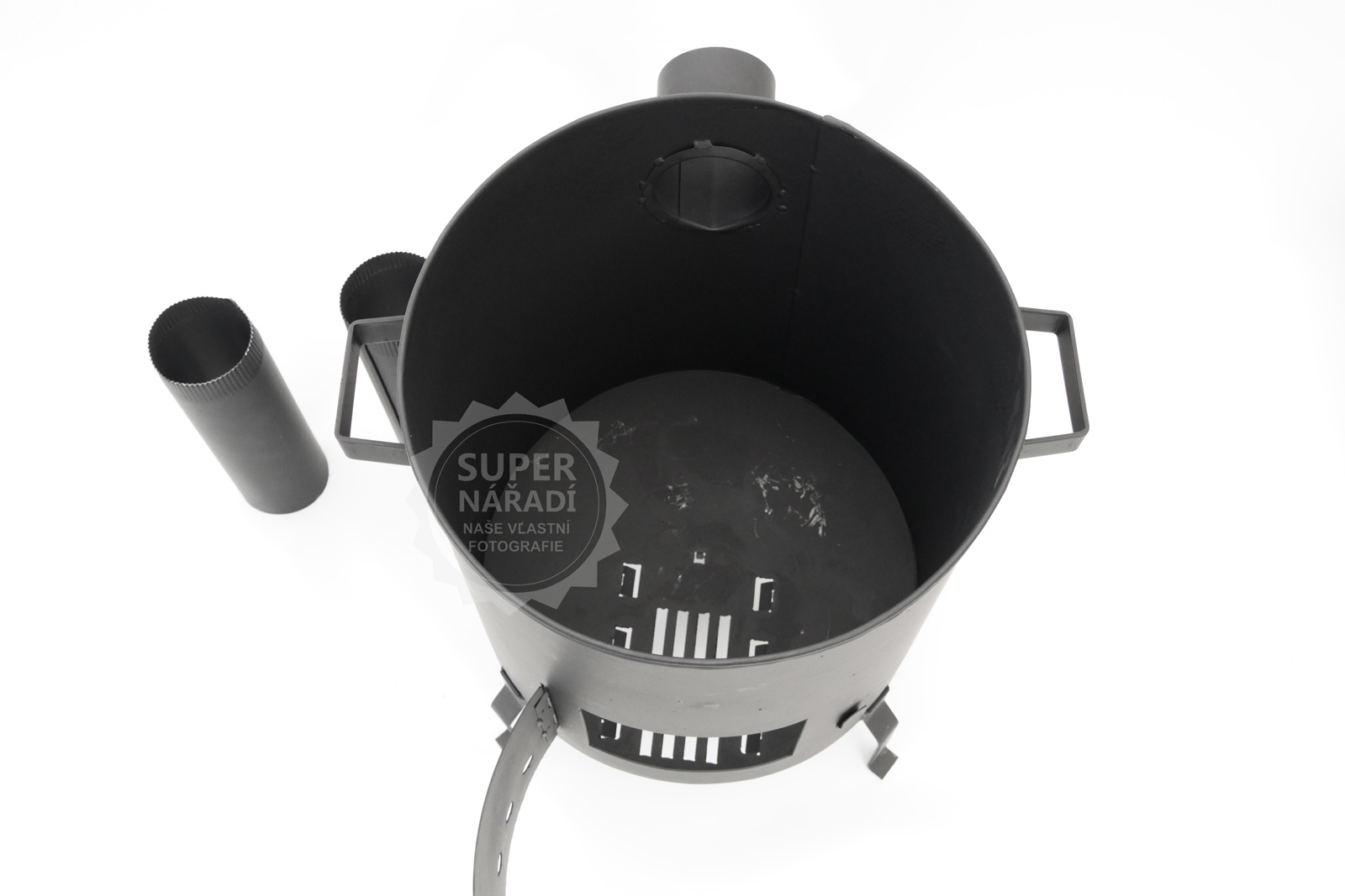 PLD Kotlina Ø 42 cm Termo KTMXL zesílená 1,5 mm + komínek, pro kotlíky 20-25l