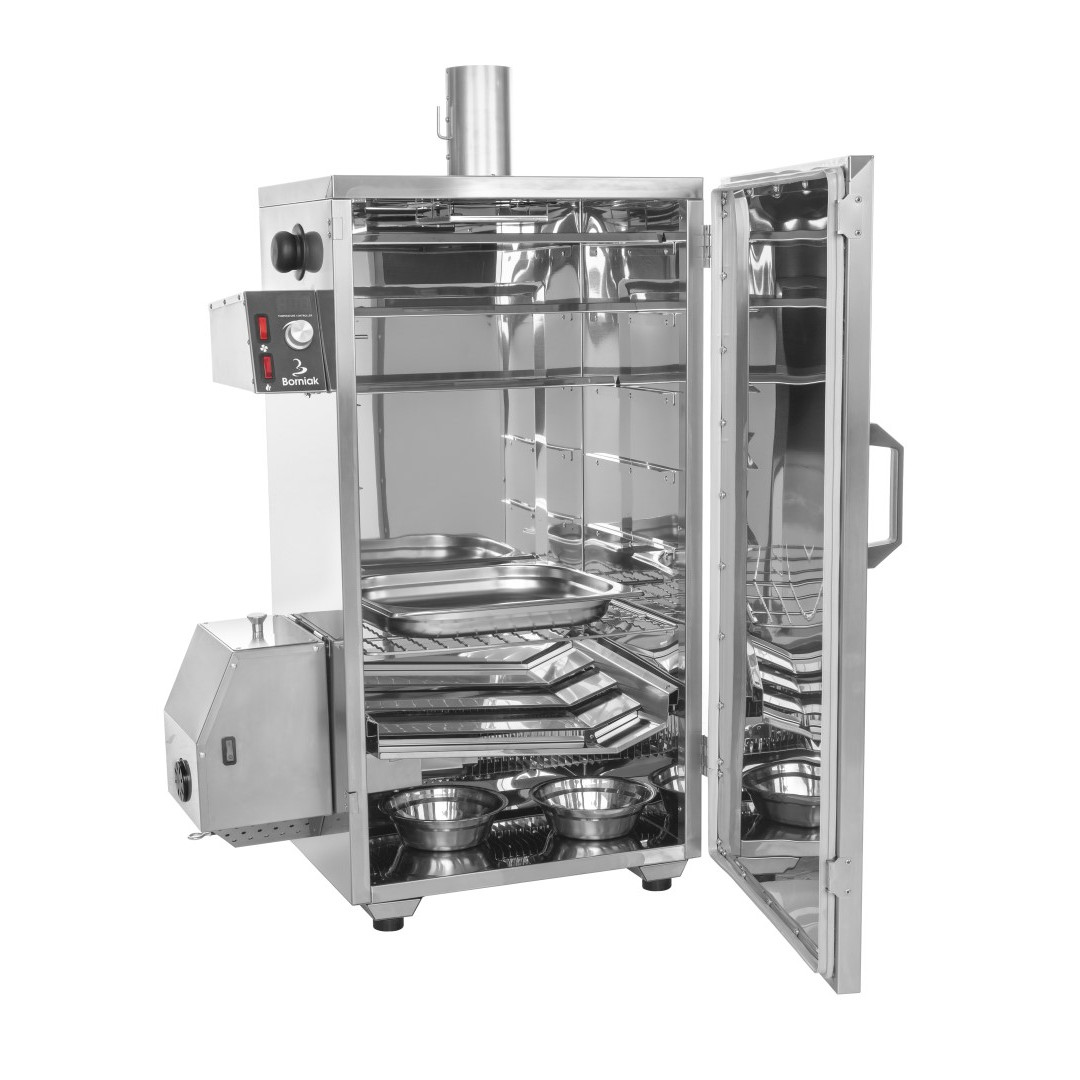 Digitální nerez udírna BBDS-N-70, Inox 1.5CZ, Borniak