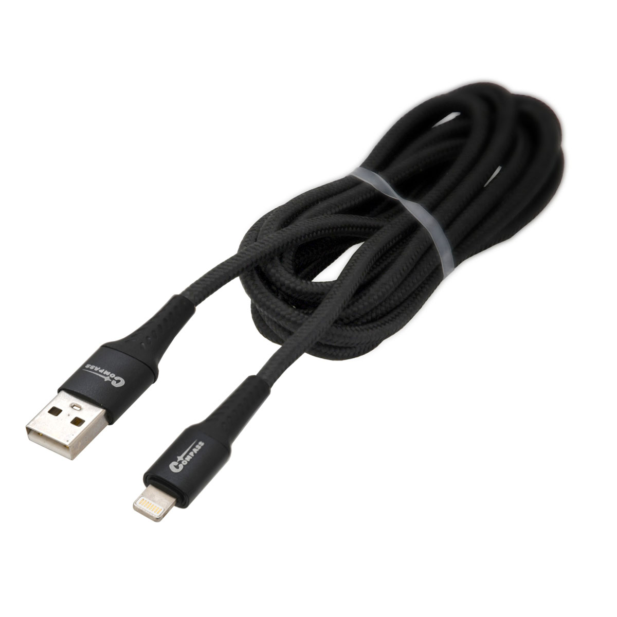 Datový a nabíjecí kabel SPEED USB-A / iPhone 480 Mb/s 1,5m Compass 07708