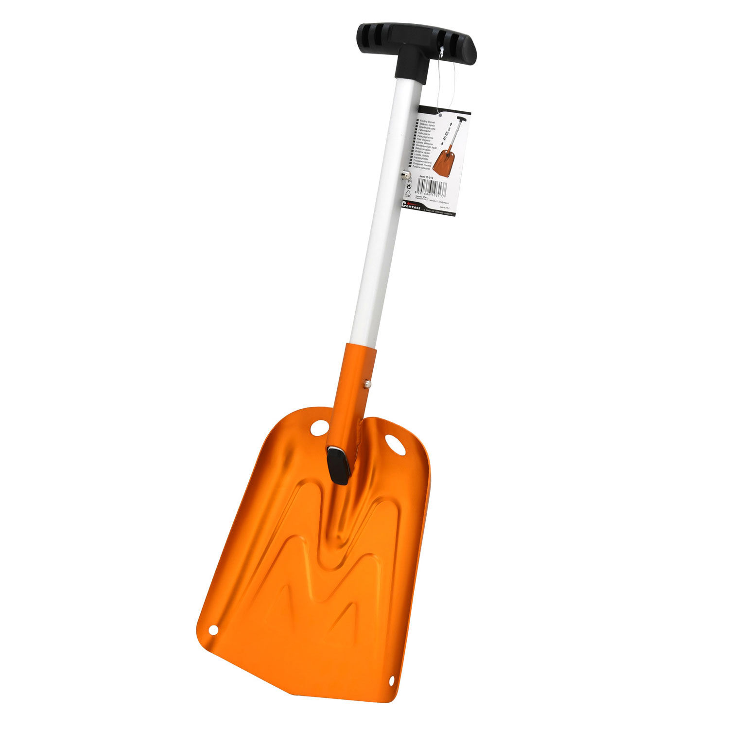 Compass Lopata na sníh Gold, 65 cm hliníková 10313 skládací do auta