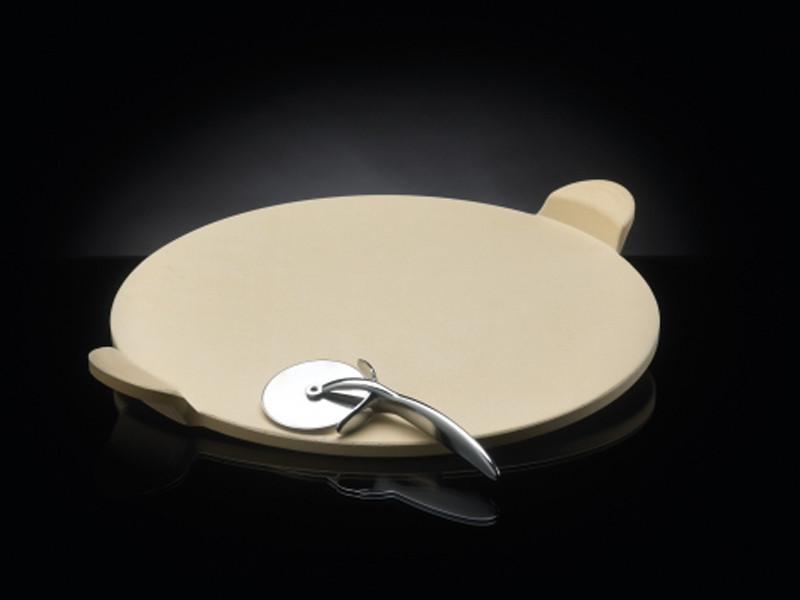 Napoleon Pizza kámen PRO 36 cm s krájecím kolečkem, 70001, madla