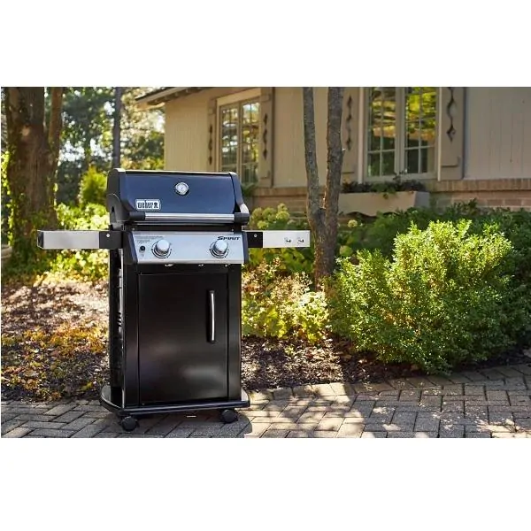 Weber Spirit E-215 GBS plynový gril, 46112247, 2-hořák, černý-nerez