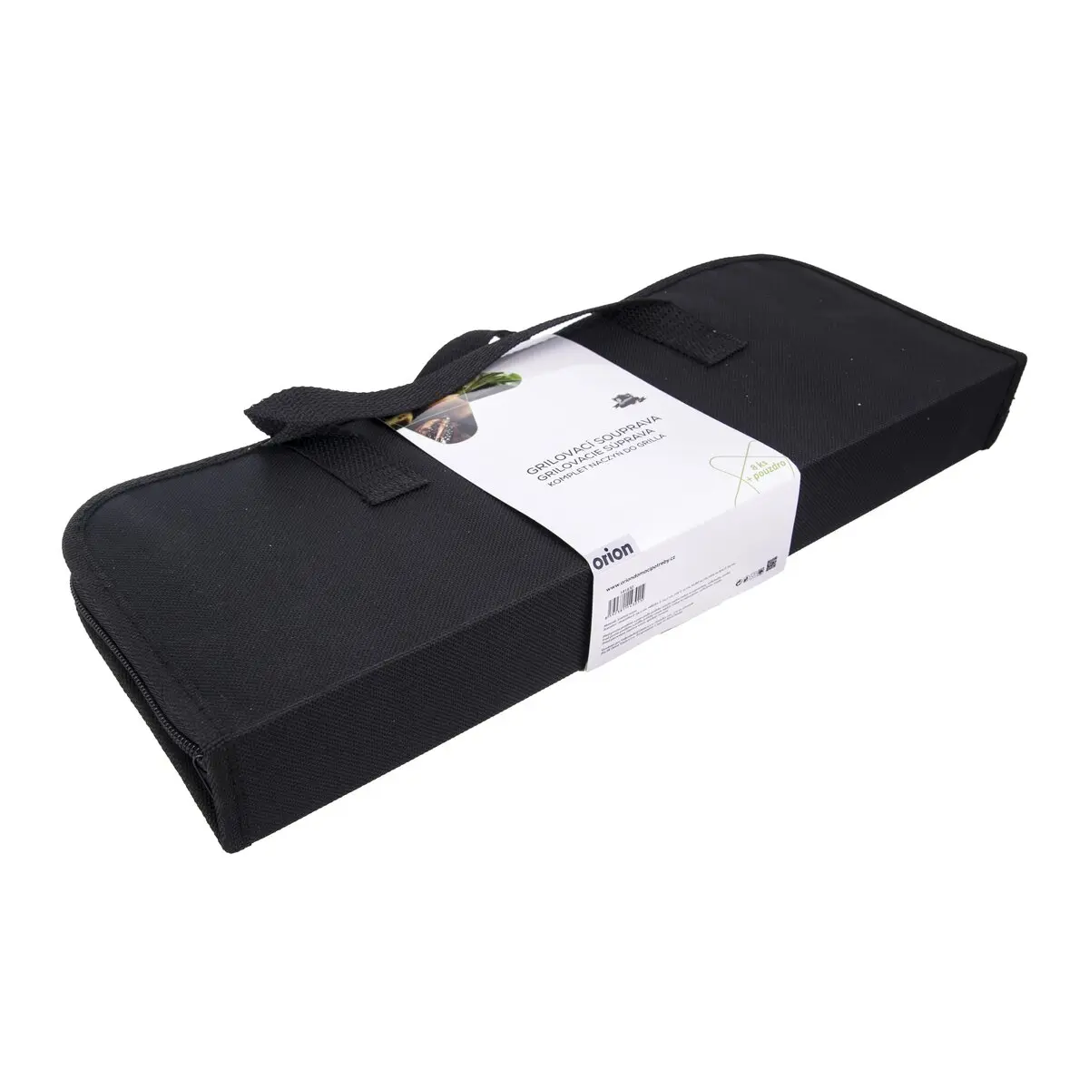 Orion Grilovací souprava s pouzdrem 8 ks, 141830 nerezová