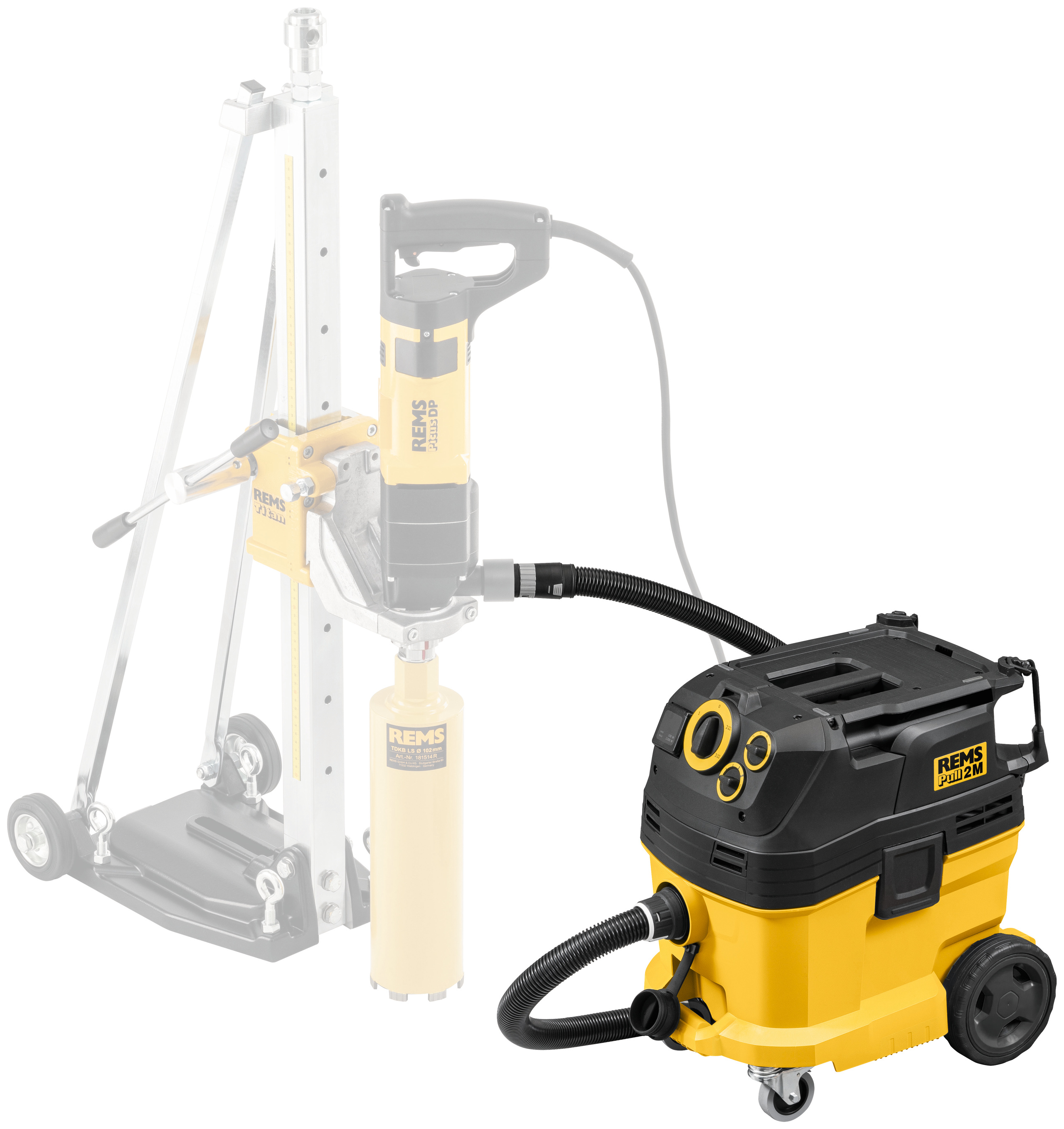 Rems Pull 2 M Set suchý a mokrý vysavač 185601